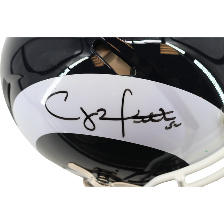 Clay Matthews Los Angeles Rams Autographed Signed FS Authentic Helmet Fanatics