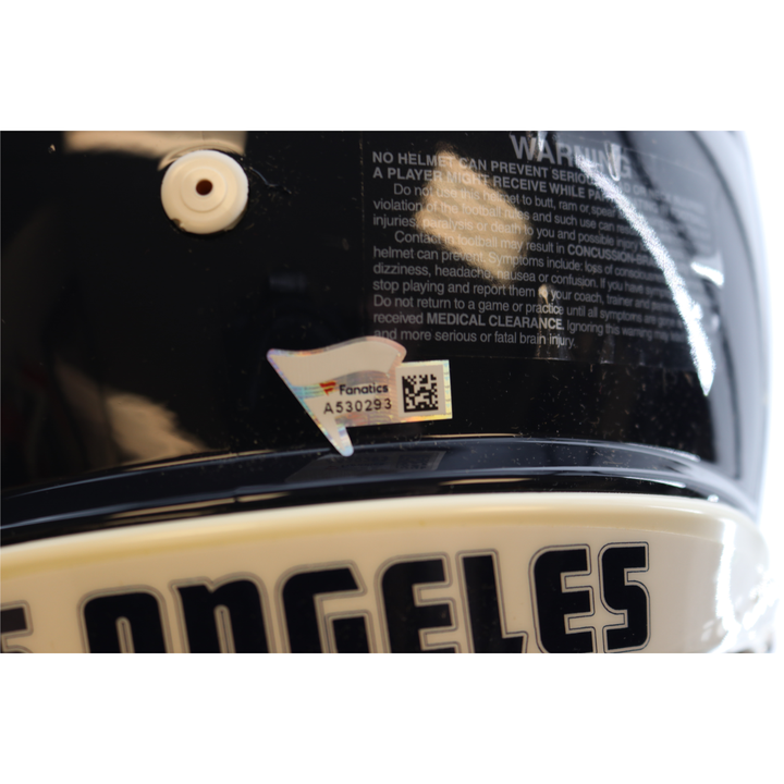 Clay Matthews Los Angeles Rams Autographed Signed FS Authentic Helmet Fanatics
