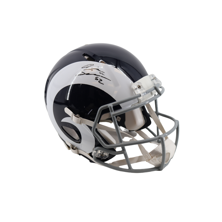 Alec Ogletree Los Angeles Rams Autographed Signed FS Authentic Helmet Beckett