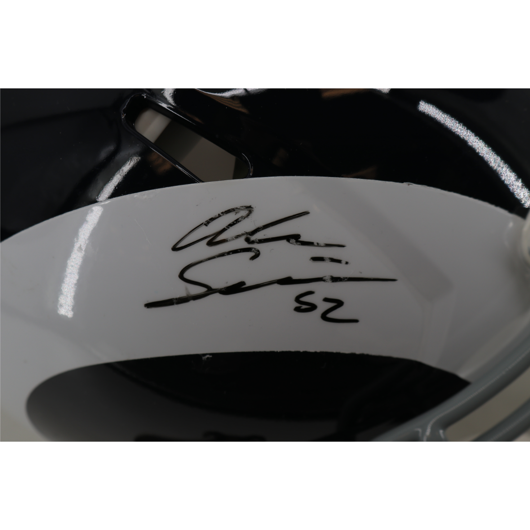 Alec Ogletree Los Angeles Rams Autographed Signed FS Authentic Helmet Beckett