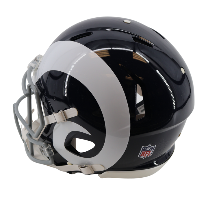 Alec Ogletree Los Angeles Rams Autographed Signed FS Authentic Helmet Beckett