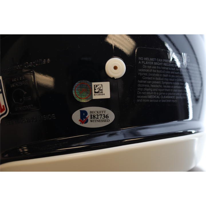 Alec Ogletree Los Angeles Rams Autographed Signed FS Authentic Helmet Beckett