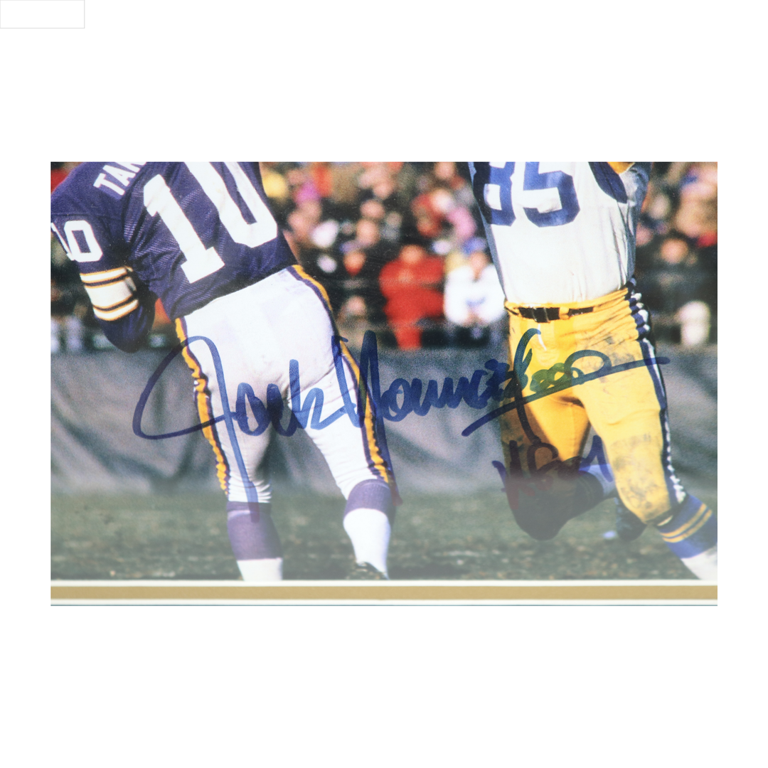 Jack Youngblood Los Angeles Rams Autographed Signed 8x10 Framed Photo SM & SA
