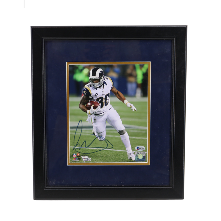 Todd Gurley LA Rams Autographed Signed 8x10 Framed Photo Fanatics Beckett