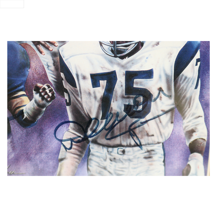 Fearsome Foursome Autographed Signed Framed Legends Sports Magazine PSA LOA