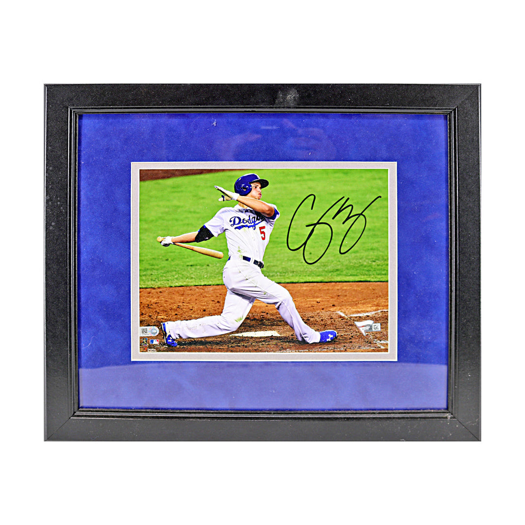 Corey Seager Los Angeles Dodgers Autographed Framed 8x10 Photo Fanatics & MLB Auth