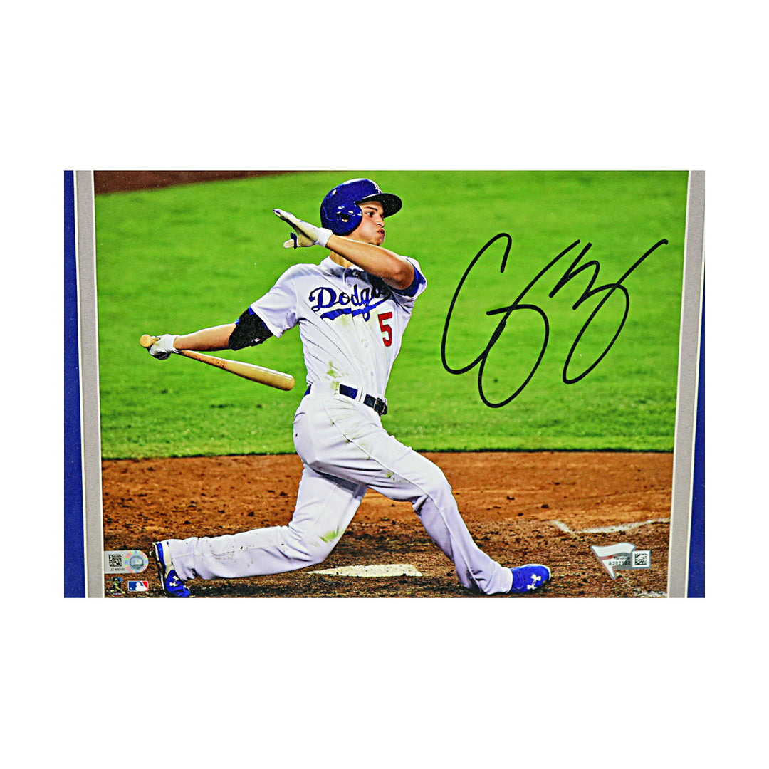 Corey Seager Los Angeles Dodgers Autographed Framed 8x10 Photo Fanatics & MLB Auth