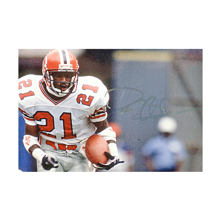 Deion Sanders Atlanta Falcons Autographed Framed 8x10 Photo JSA COA