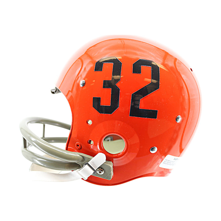 Jim Brown Cleveland Browns Autographed Inscribed Authentic Suspension Helmet Fanatics Auth