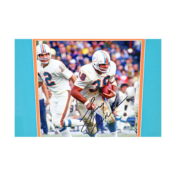Larry Csonka Miami Dolphins Autographed Framed 8x10 Photo Fanatics Auth
