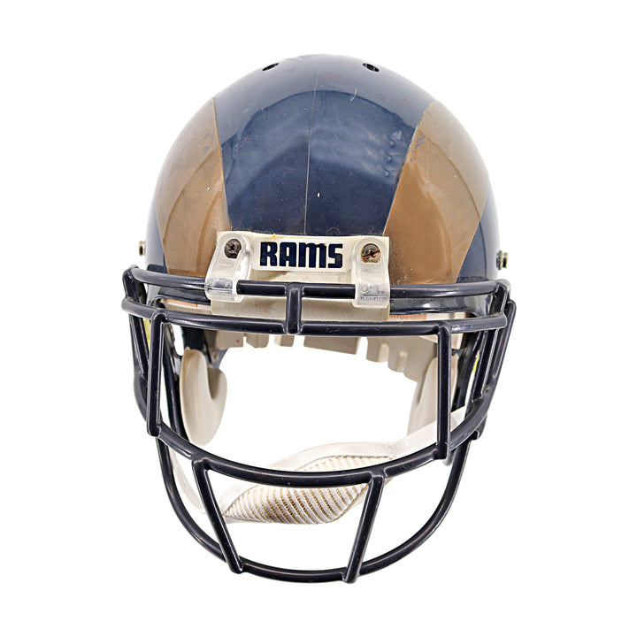 Marshall Faulk Los Angeles Rams Game Used Helmet