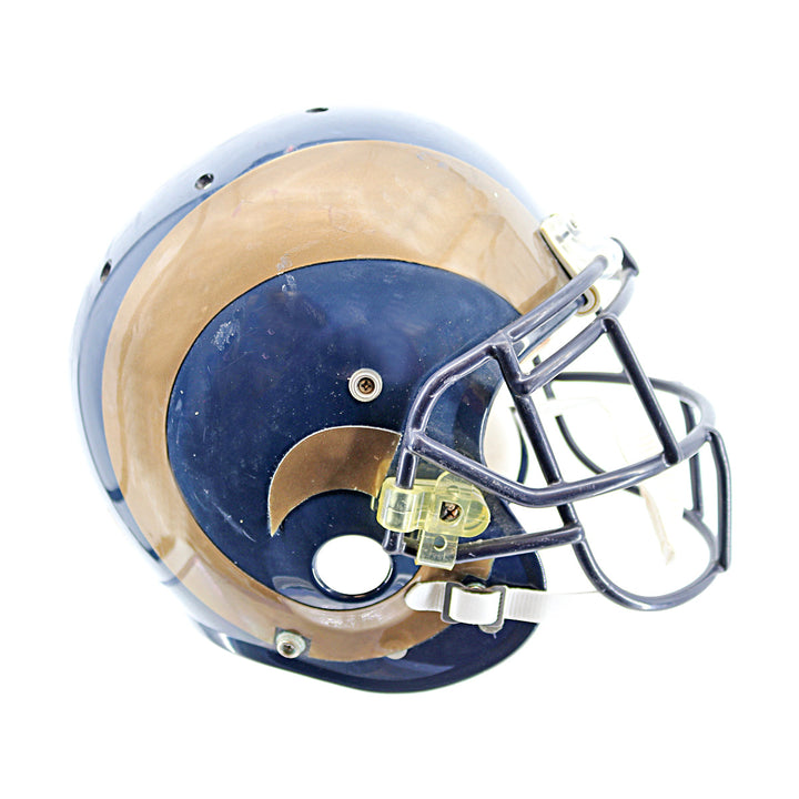 Marshall Faulk Los Angeles Rams Game Used Helmet