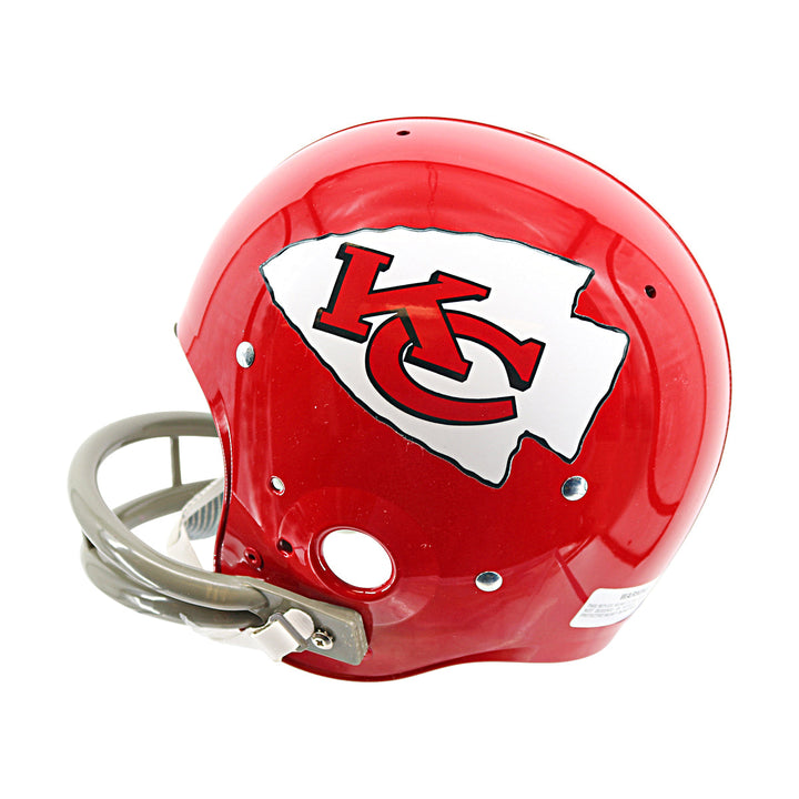 Len Dawson Kansas City Chiefs Autographed Inscribed VSR-4 Proline Authentic Helmet JSA COA