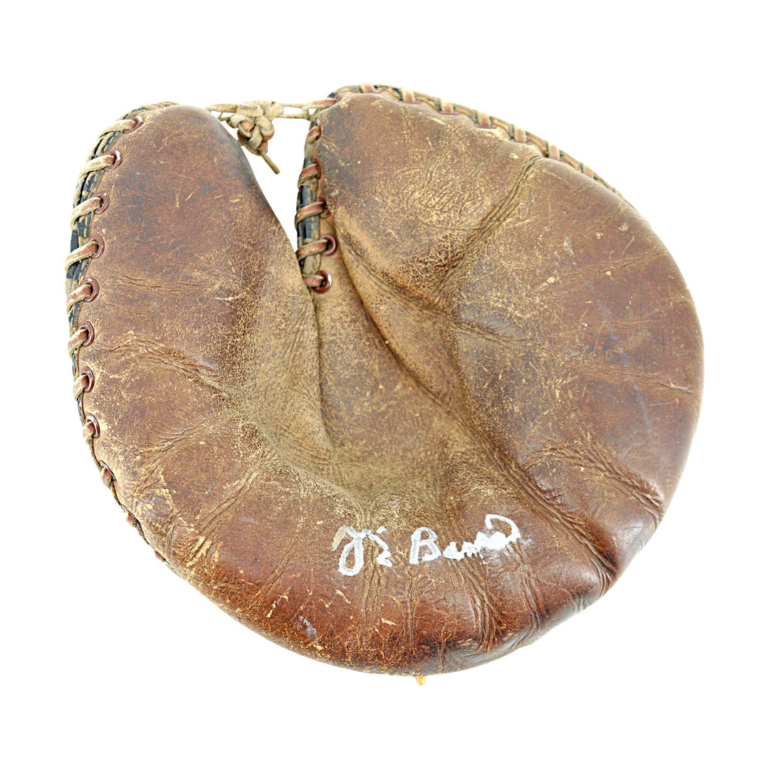 Yogi Berra New York Yankees Autographed Inscribed Catcher's Glove PSA Holo