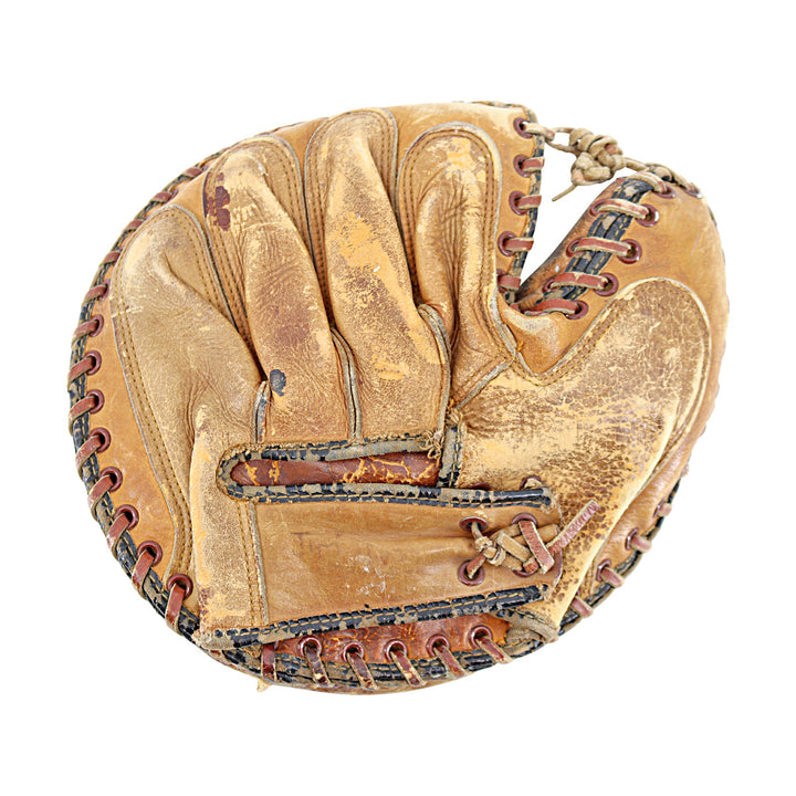 Yogi Berra New York Yankees Autographed Inscribed Catcher's Glove PSA Holo