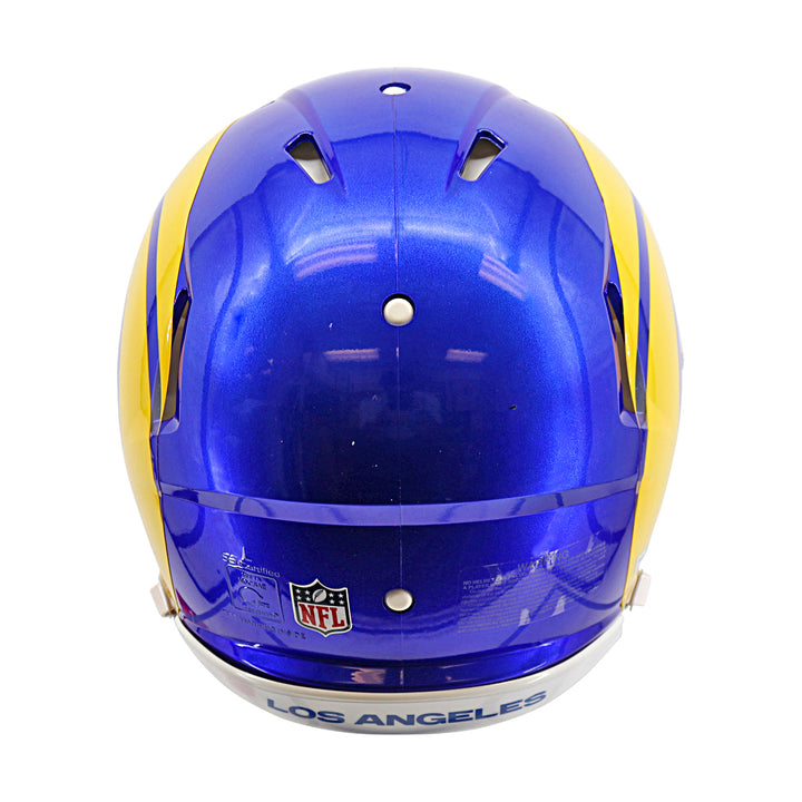 Cooper Kupp Los Angeles Rams Autographed Inscribed Speed Authentic Helmet Fanatics Auth