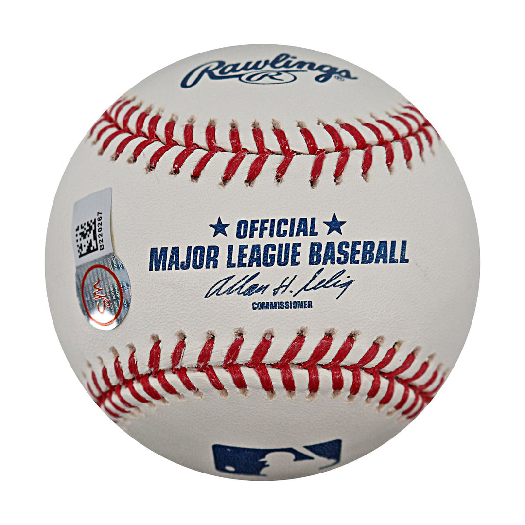 Bill Buckner Chicago Cubs Autographed Inscribed OMLB Baseball Sports Memorabilia Auth