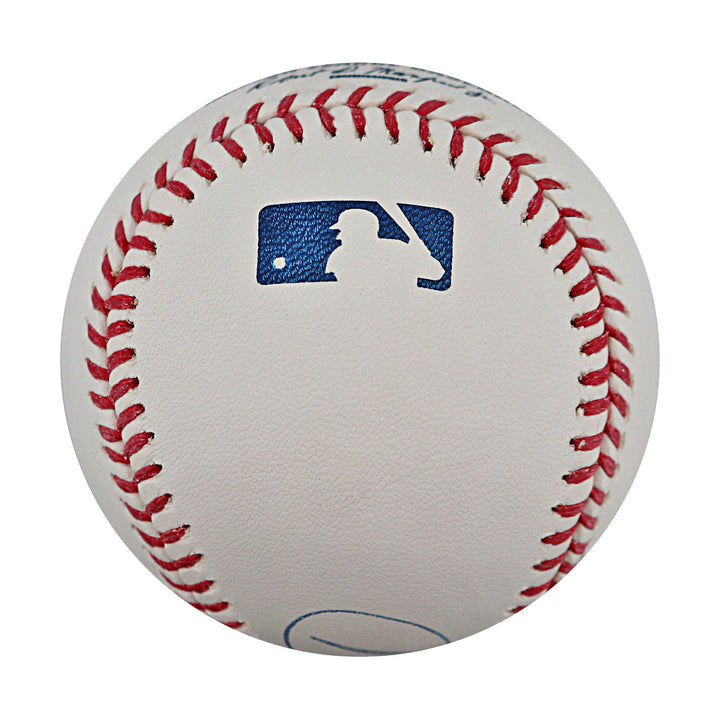 Austin Barnes Los Angeles Dodgers Autographed OMLB Baseball JSA Holo