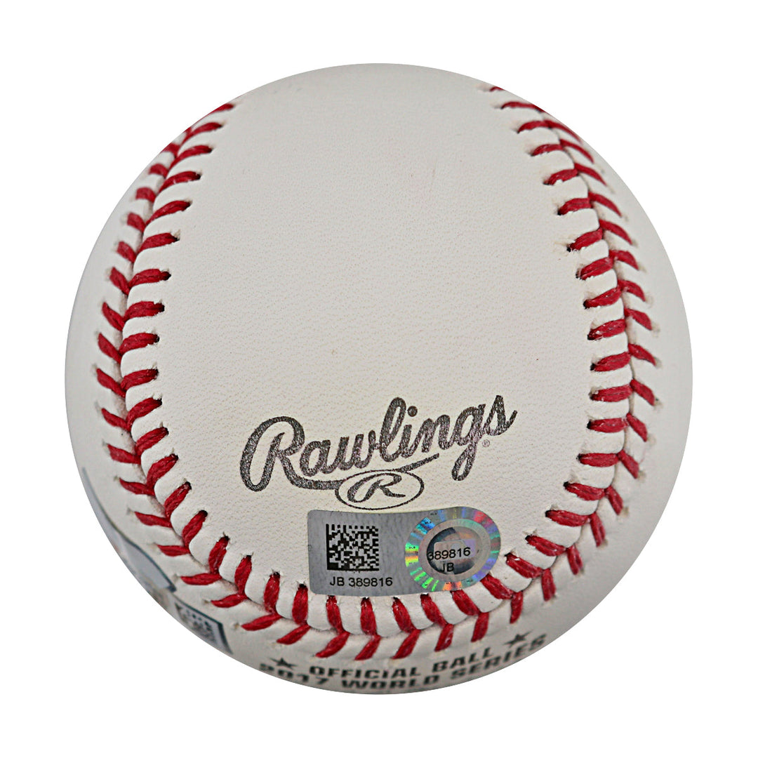 Cody Bellinger Los Angeles Dodgers Autographed 2017 World Series Logo Baseball Fanatics & MLB Auth