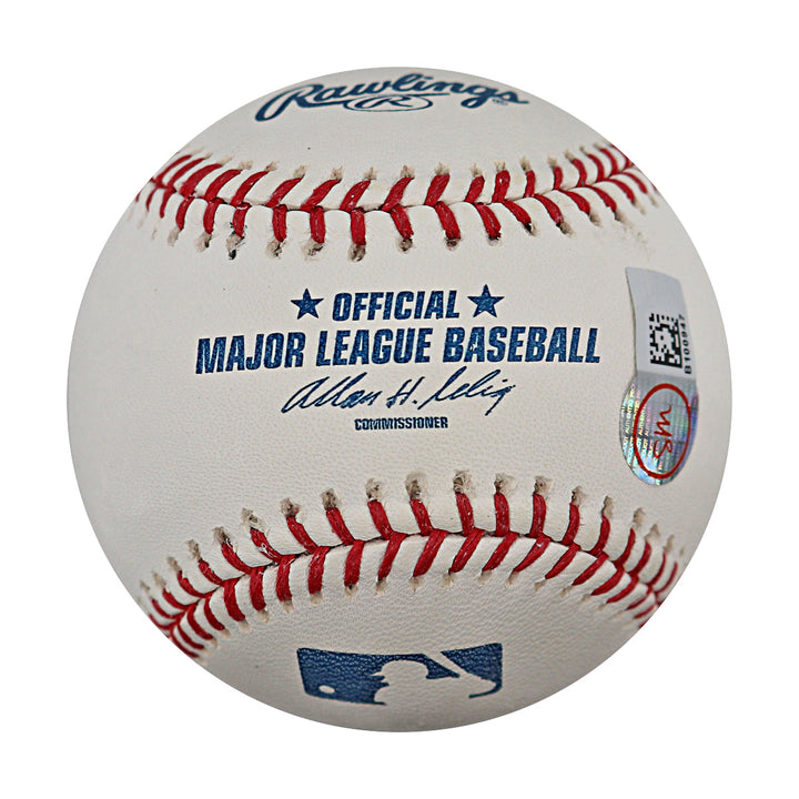 Hank Aaron Atlanta Braves Autographed Inscribed OMLB Baseball Sports Memorabilia Auth
