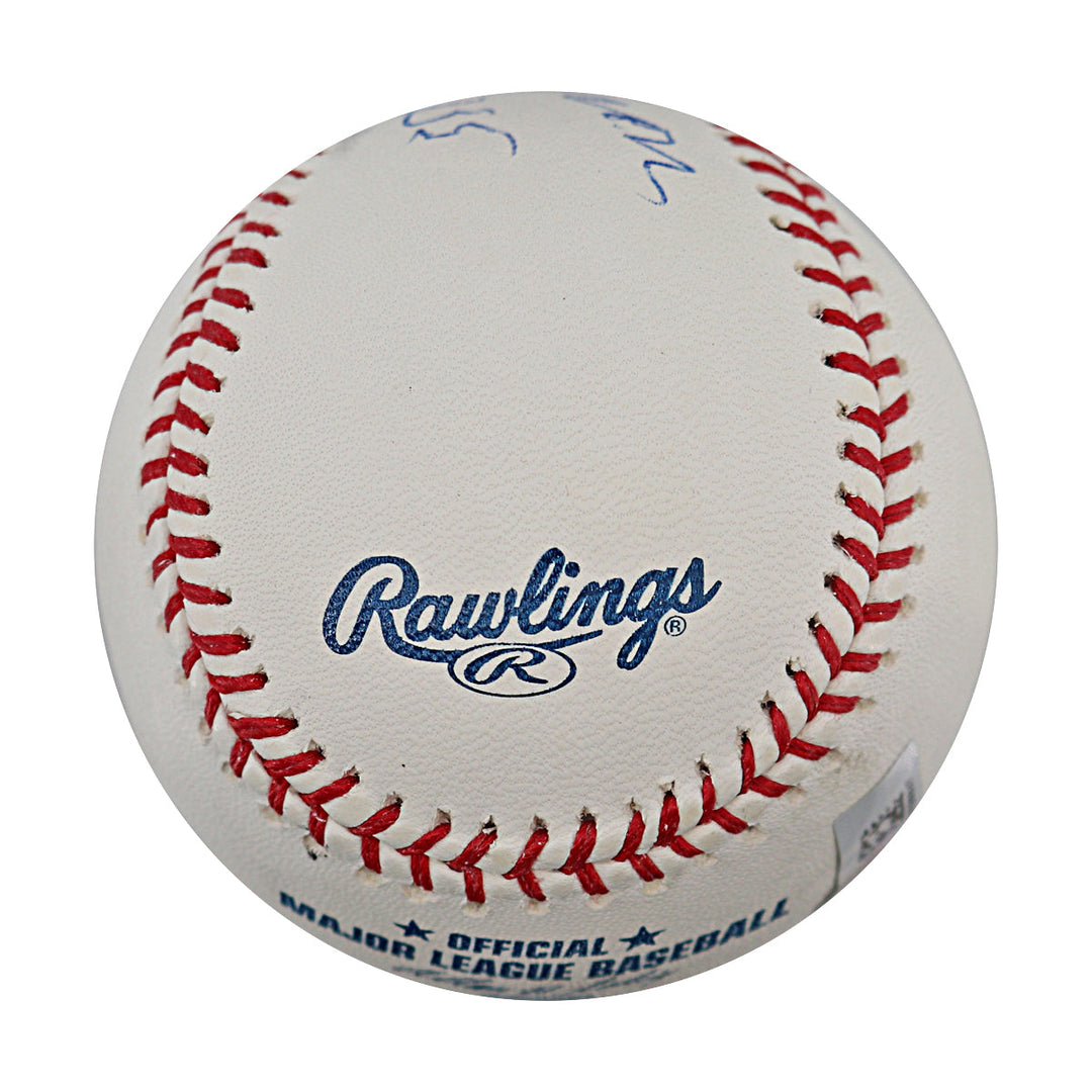 Hank Aaron Atlanta Braves Autographed Inscribed OMLB Baseball Sports Memorabilia Auth
