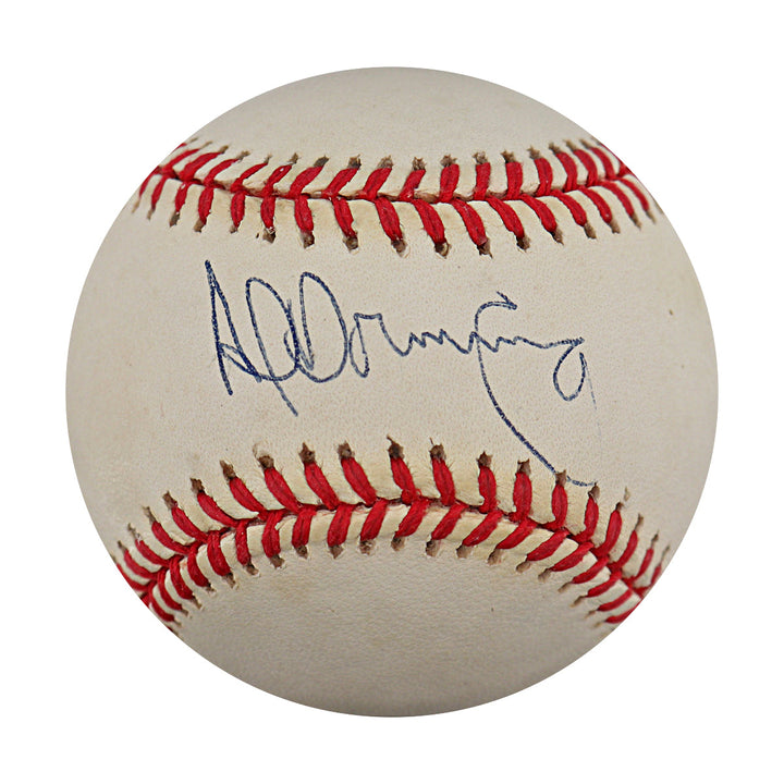Al Downing Yankees Dodgers Autographed ONL Baseball Beckett Holo