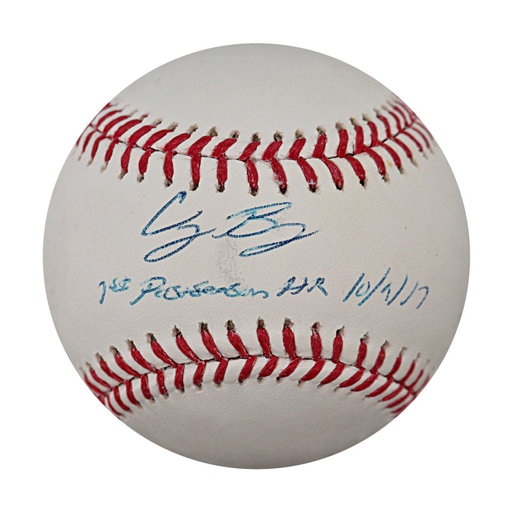 Cody Bellinger Los Angeles Dodgers Autographed Inscribed OMLB Baseball Fanatics & MLB Auth