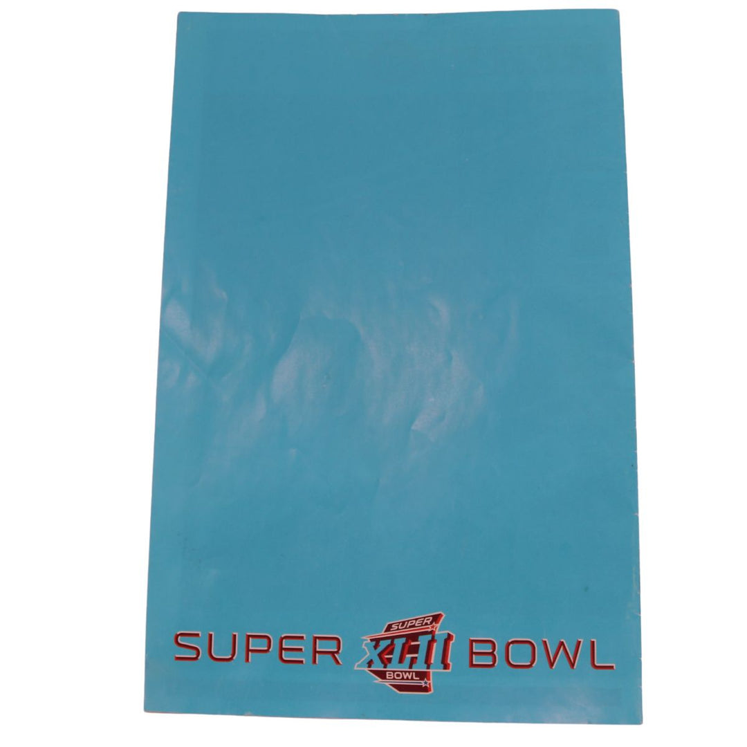 Super Bowl XLII Giants vs. Patriots Ticket, Lanyard, & Guest Guide Set