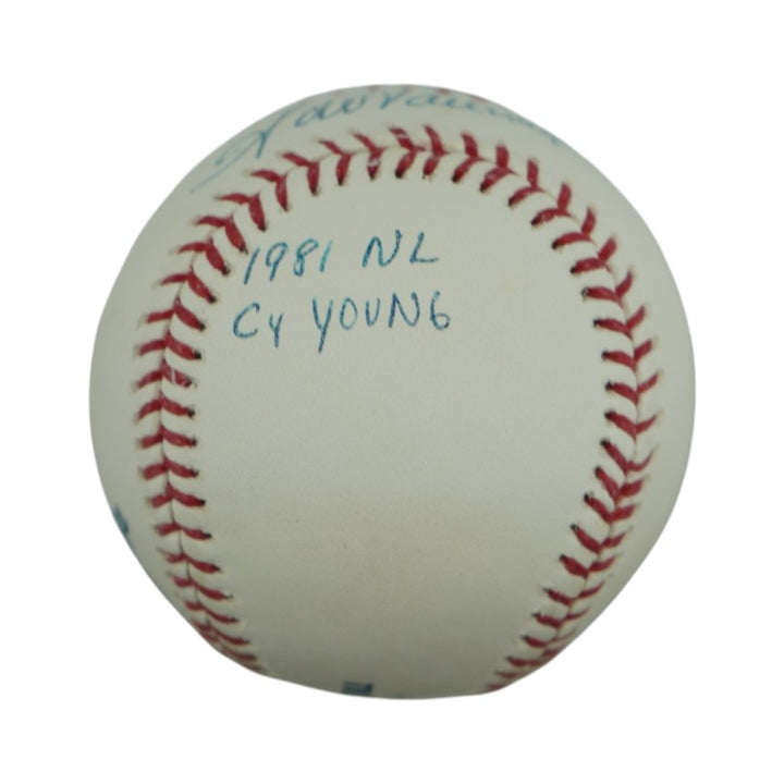 Fernando Valenzuela Los Angeles Dodgers Autographed Inscribed OMLB Baseball MLB Auth