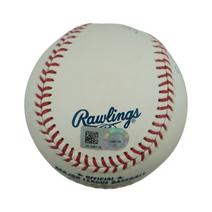 Fernando Valenzuela Los Angeles Dodgers Autographed Inscribed OMLB Baseball MLB Auth