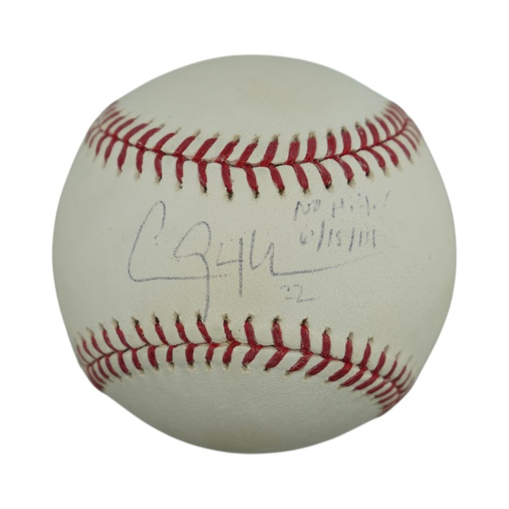 Clayton Kershaw Los Angeles Dodgers Autographed Inscribed No Hitter OMLB Baseball PSA Auth