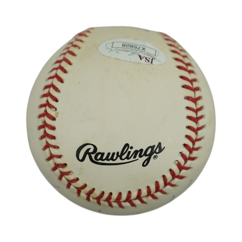 Roy Campanella Brooklyn Dodgers Autographed National League Official Baseball JSA Holo Only
