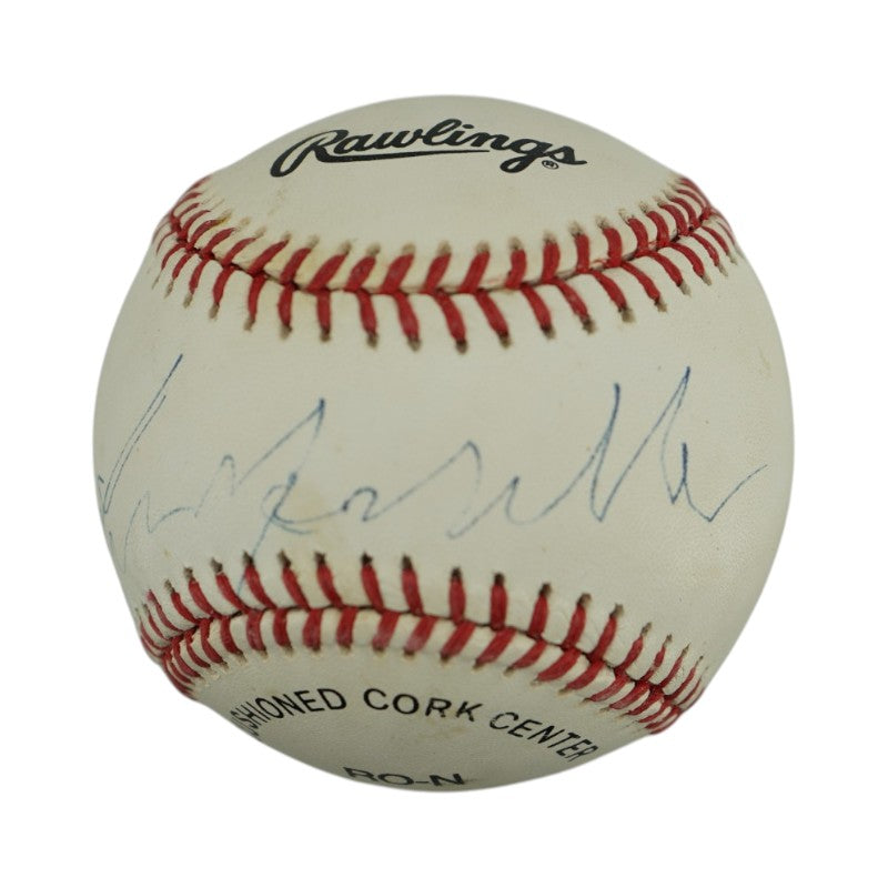 Roy Campanella Brooklyn Dodgers Autographed National League Official Baseball JSA Holo Only