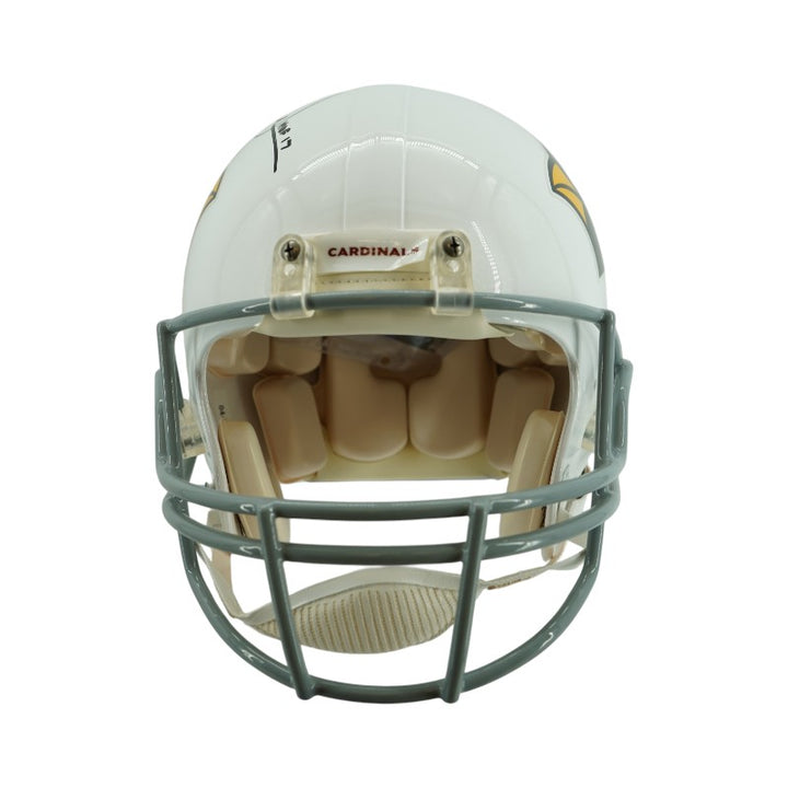 Kurt Warner Arizona Cardinals Autographed Inscribed Full-Size Replica Helmet Radtake COA/Kurt Warner COA