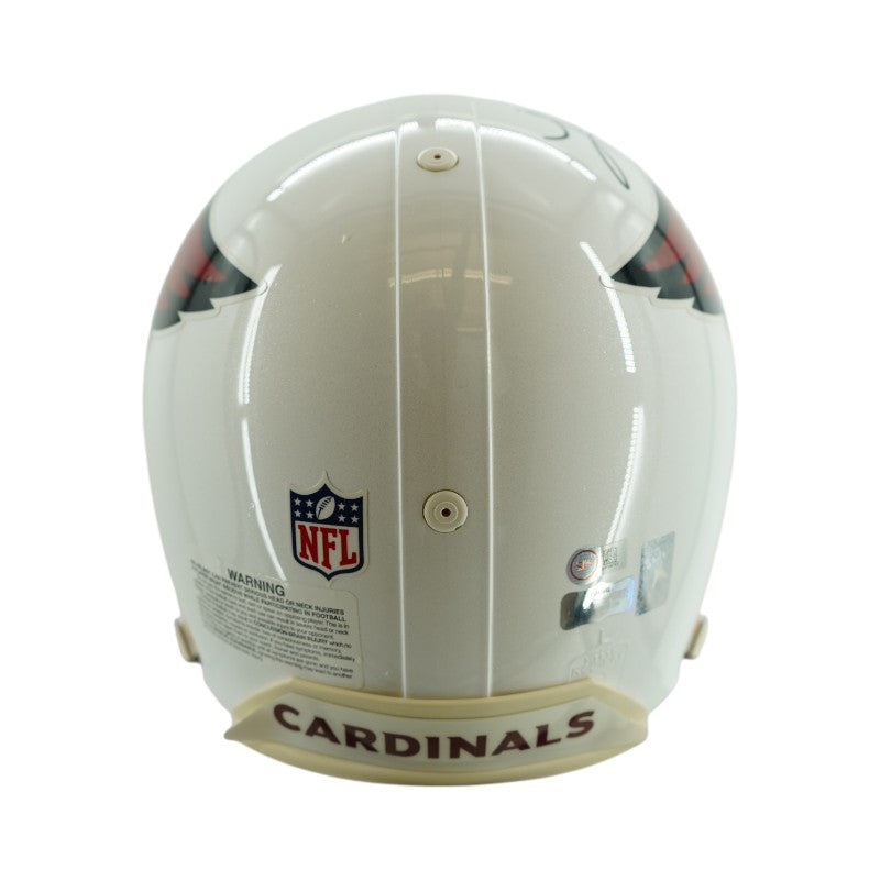 Kurt Warner Arizona Cardinals Autographed Inscribed Full-Size Replica Helmet Radtake COA/Kurt Warner COA