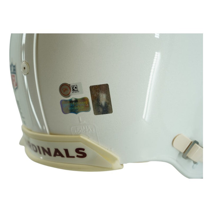 Kurt Warner Arizona Cardinals Autographed Inscribed Full-Size Replica Helmet Radtake COA/Kurt Warner COA