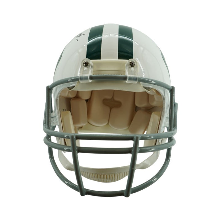 Joe Namath New York Jets Autographed Inscribed Full-Size Authentic Helmet Fanatics Auth