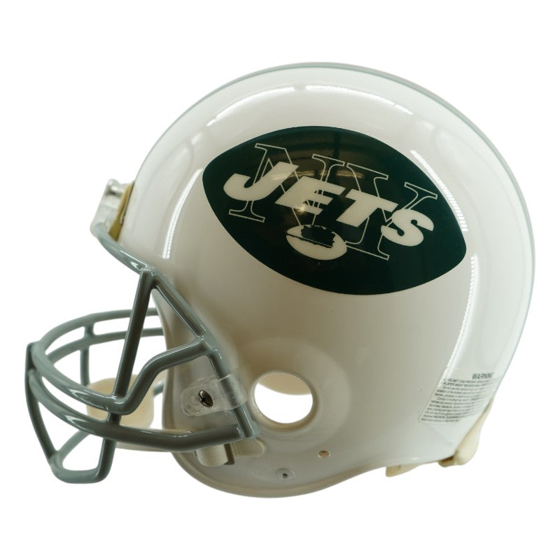 Joe Namath New York Jets Autographed Inscribed Full-Size Authentic Helmet Fanatics Auth