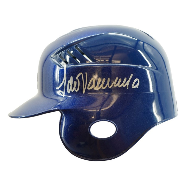 Fernando Valenzuela Los Angeles Dodgers Autographed Batting Helmet PSA Auth
