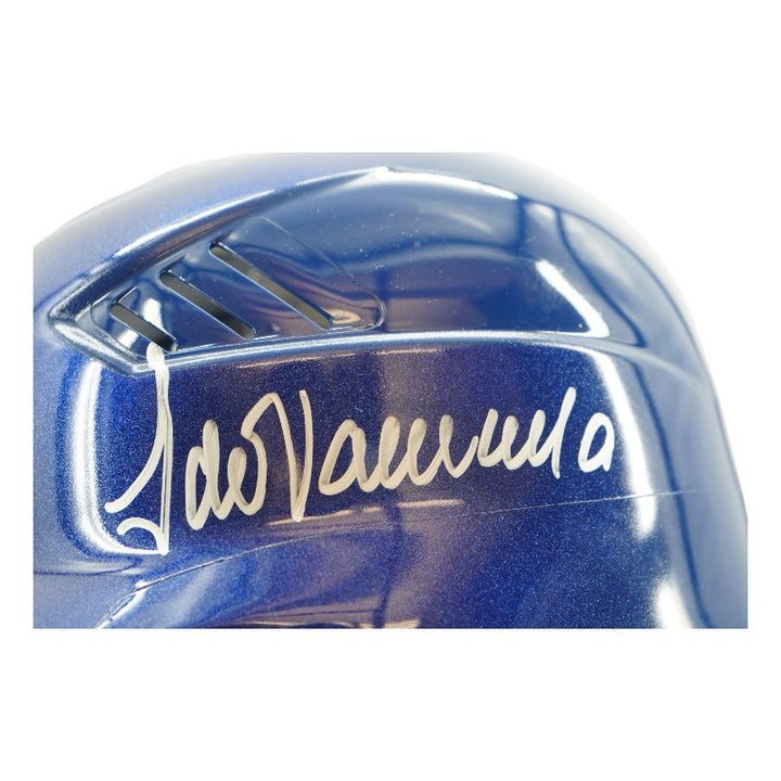 Fernando Valenzuela Los Angeles Dodgers Autographed Batting Helmet PSA Auth