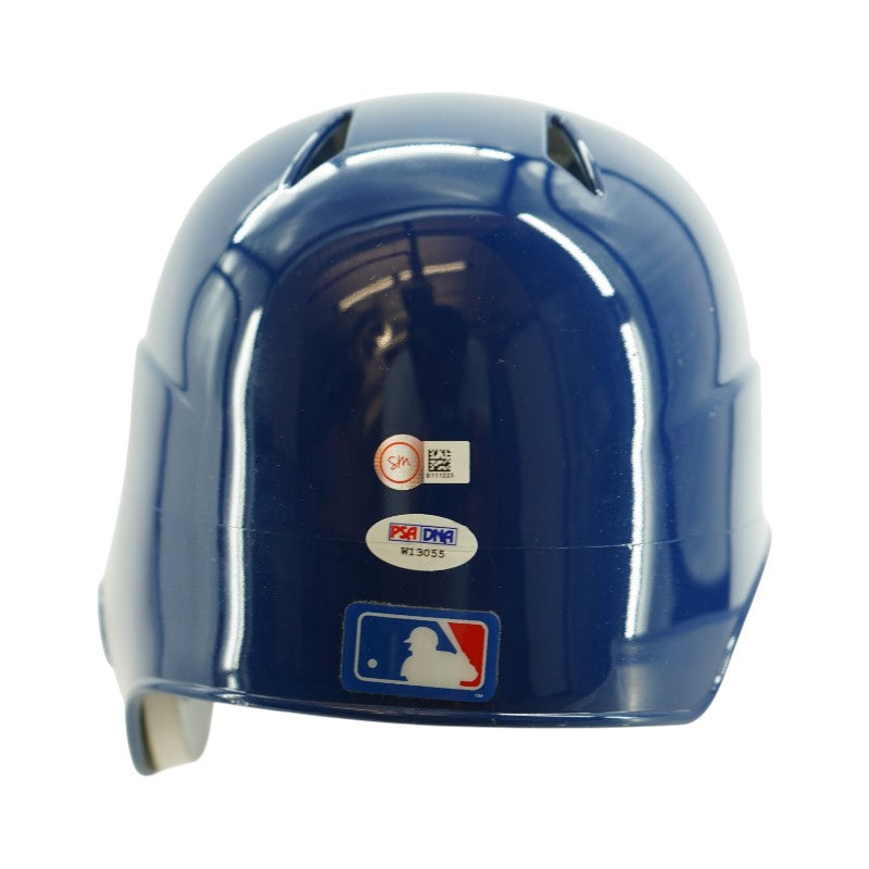 Fernando Valenzuela Los Angeles Dodgers Autographed Batting Helmet PSA Auth