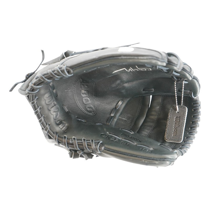 Clayton Kershaw Los Angeles Dodgers Autographed Wilson A2000 Black Glove MLB / Fanatics Auth