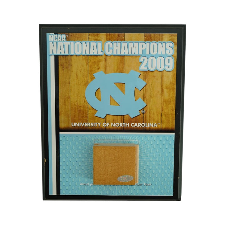 North Carolina Championship Court 8x10 Plaque Steiner Holo/COA