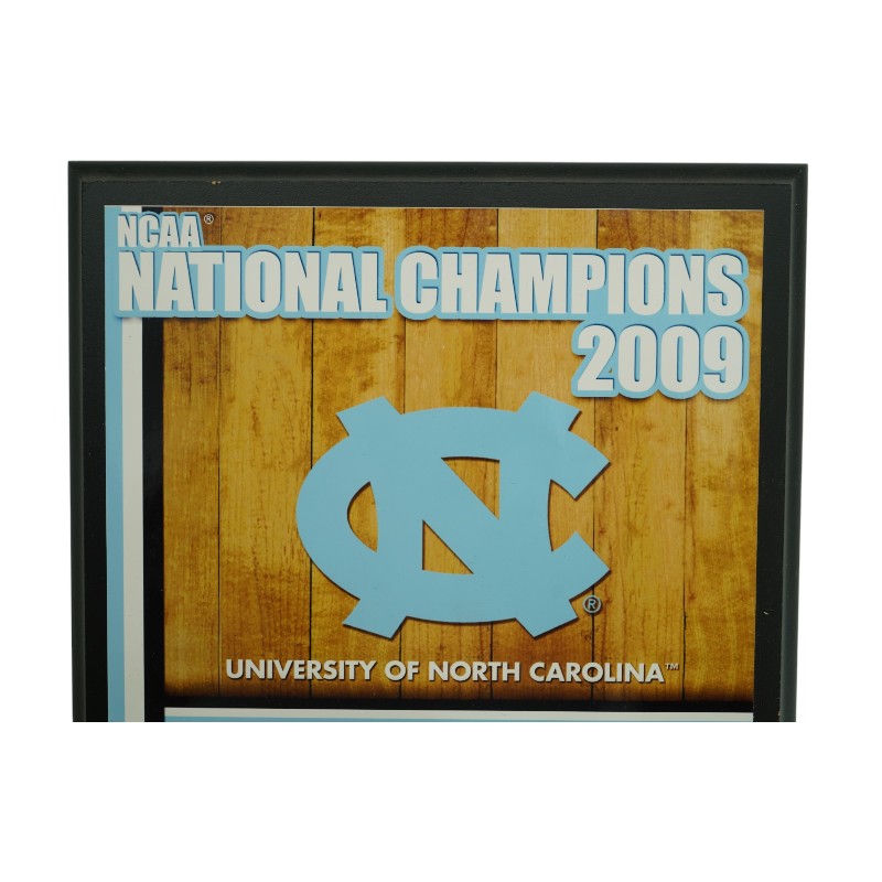 North Carolina Championship Court 8x10 Plaque Steiner Holo/COA