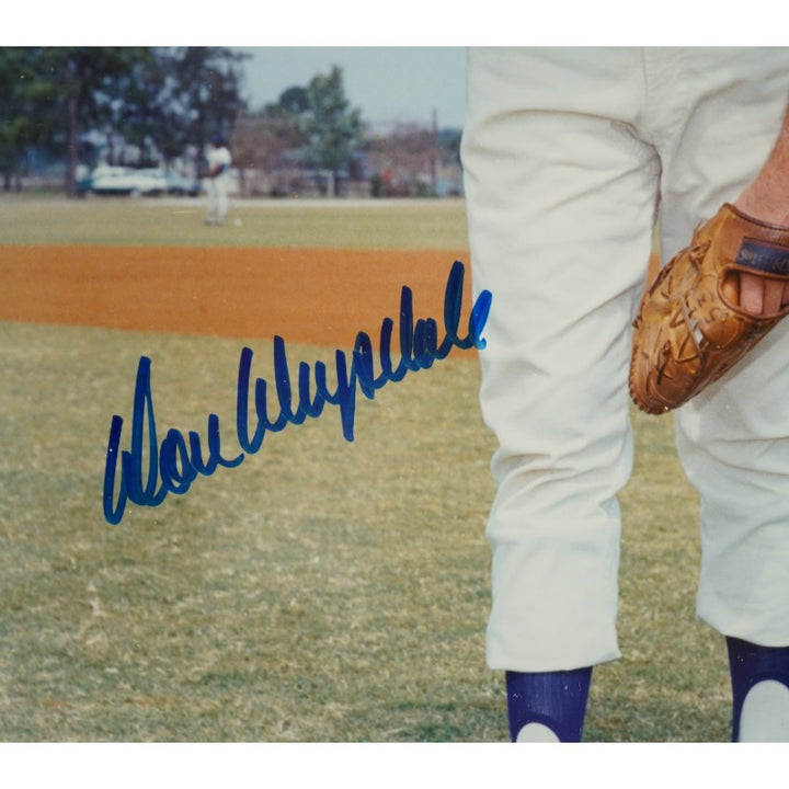Don Drysadale Los Angeles Dodgers Autographed Framed 8x10 Photo JSA COA
