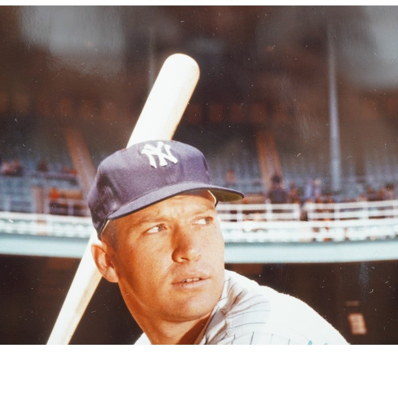 Mickey Mantle New York Yankees Autographed Framed 8x10 Photo Beckett LOA
