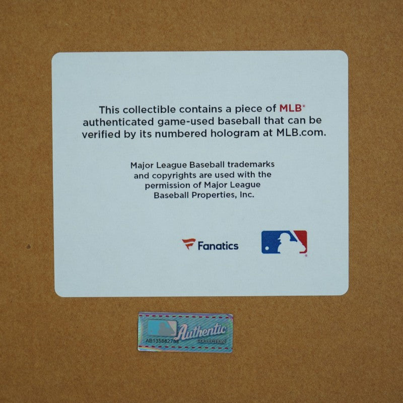 Los Angeles Dodgers Framed 2018 NLCS Baseball Relic MLB AUTH