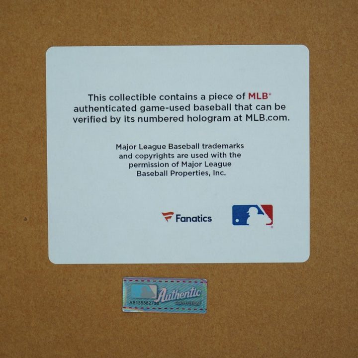 Los Angeles Dodgers Framed 2018 NLCS Baseball Relic MLB AUTH