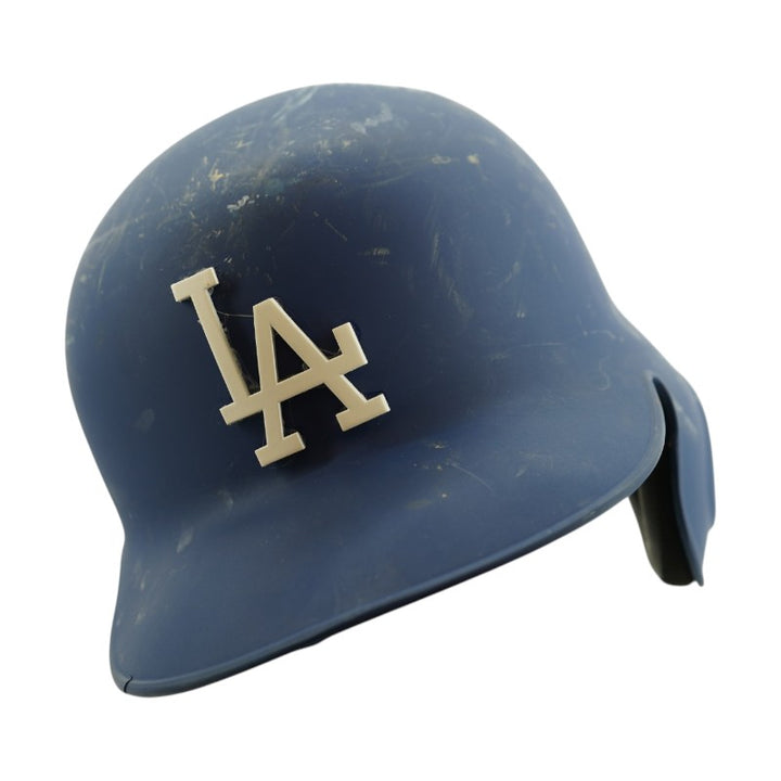 Yasiel Puig Los Angeles Dodgers Game Used 4/26/16 Batting Helmet MLB Auth