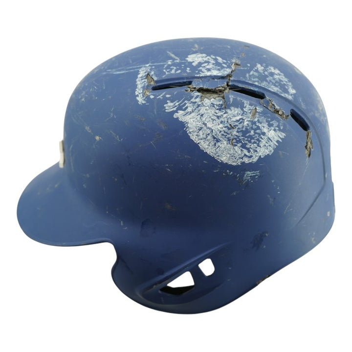 Yasiel Puig Los Angeles Dodgers Game Used 4/26/16 Batting Helmet MLB Auth